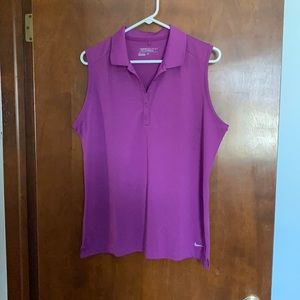 NikeGolf Tank with collar